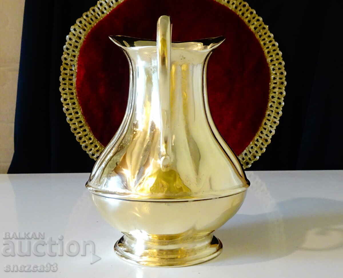 Massive bronze jug for wine, relief. - 5