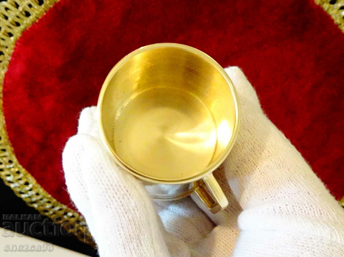 Tchibo bronze cups, collectible - 5 Tchibo bronze cups, collectible - 5