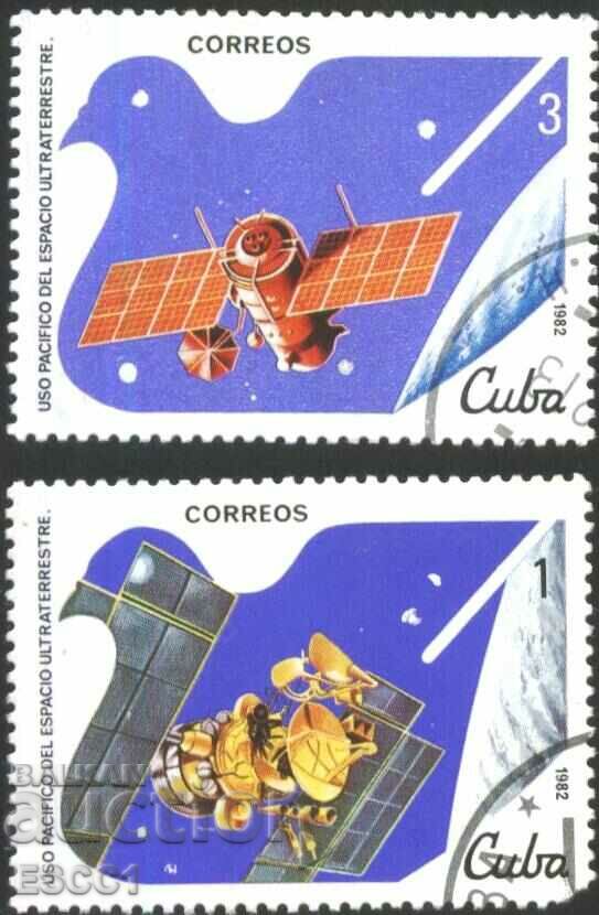 Space Dove 1982 Stamps from Cuba