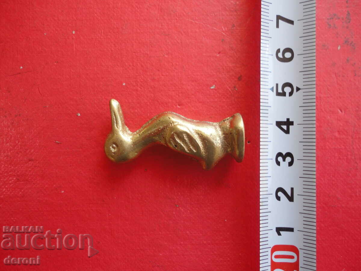 Αντίκα χάλκινο ειδώλιο πάπιας 1 με τιμή 25.00 BGN | € 12.78