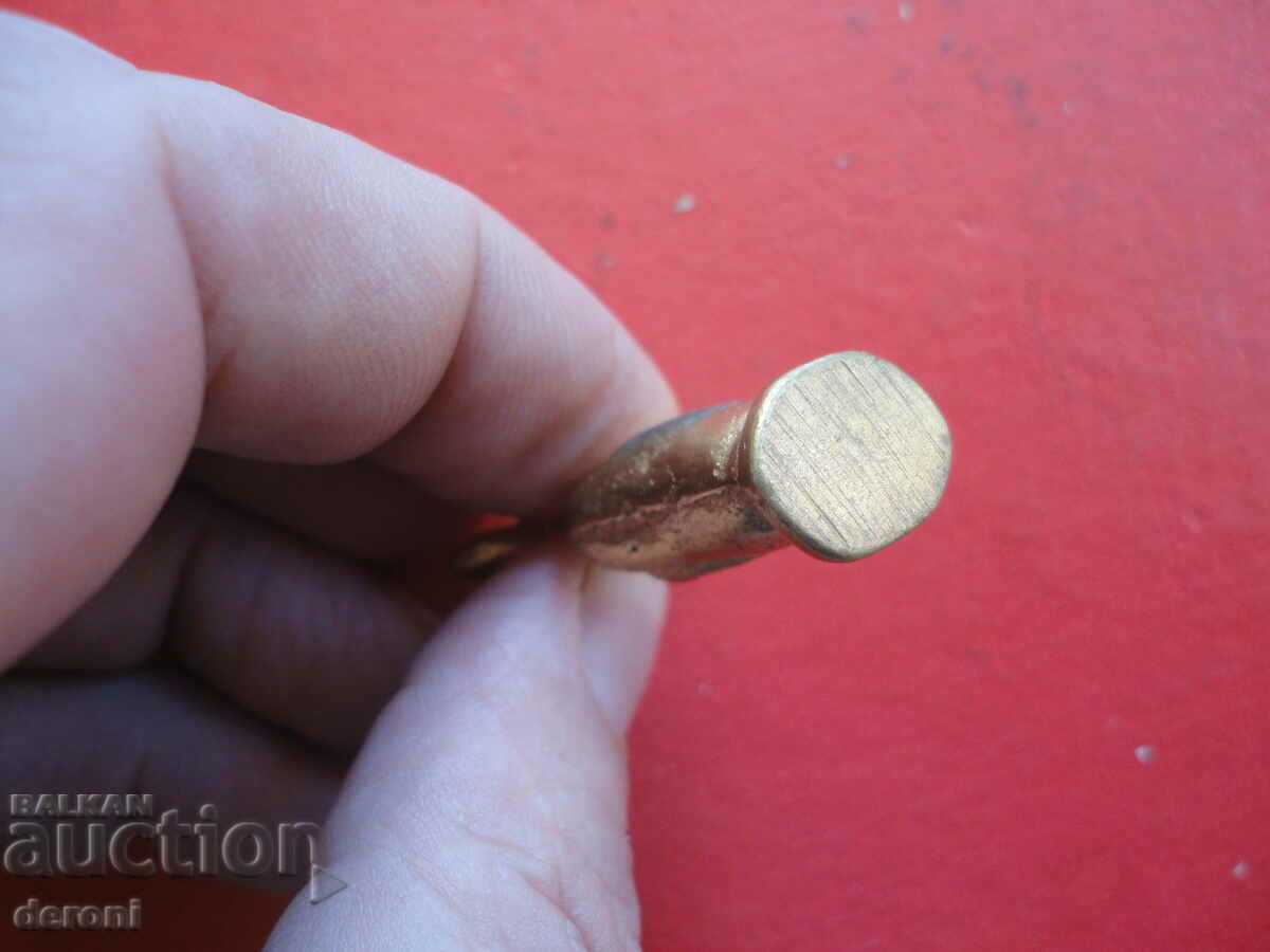 Παράδοση Αντίκα χάλκινο ειδώλιο πάπιας 1