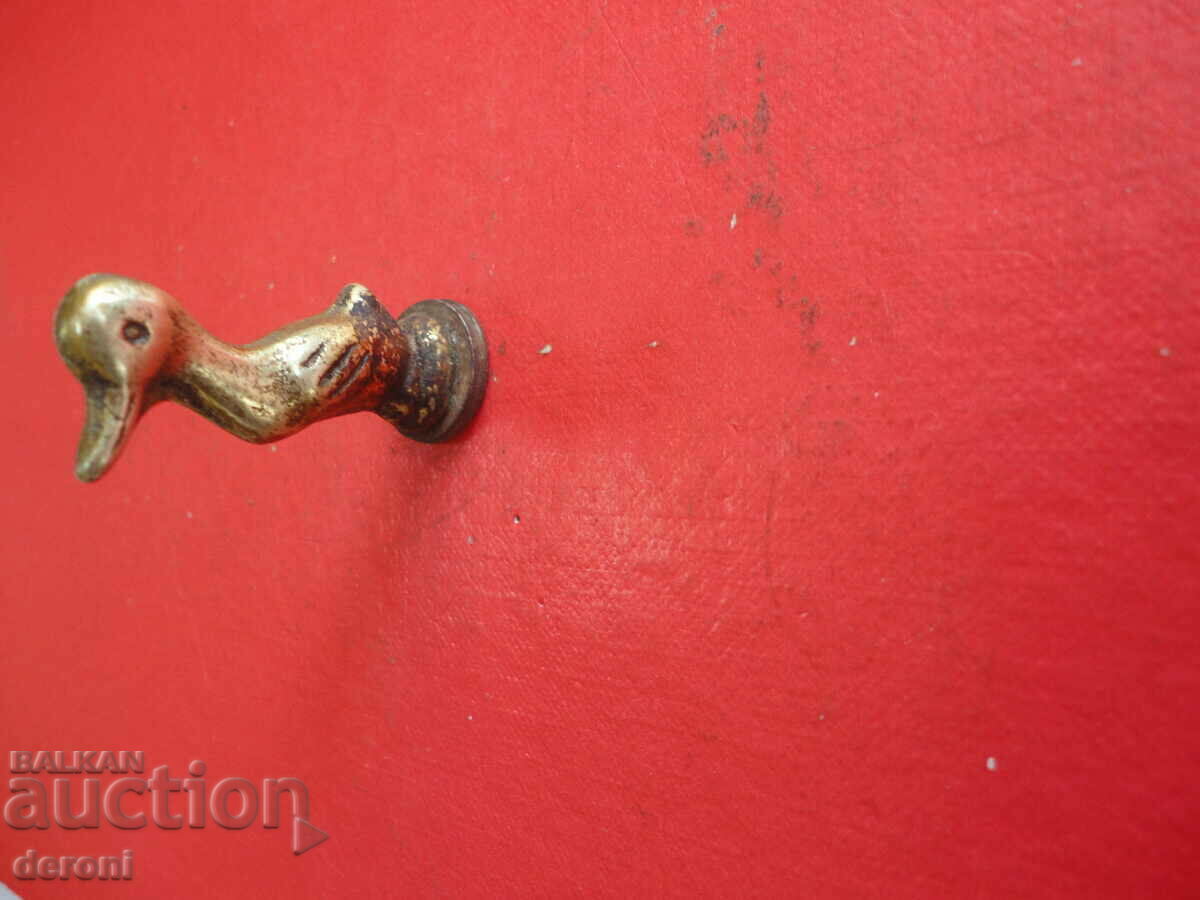 Antique bronze seal duck figurine 3 - 6