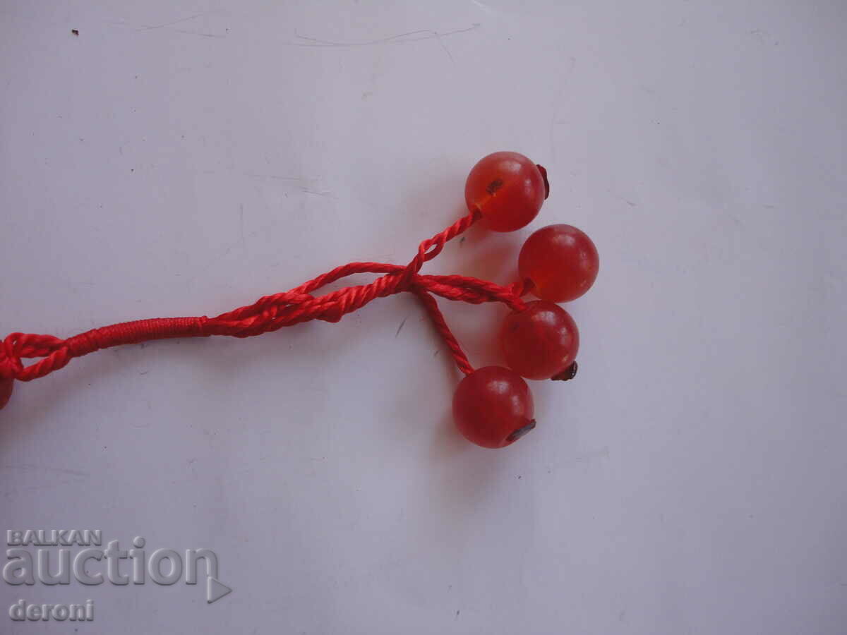 Auction Red rosary Auction Red rosary