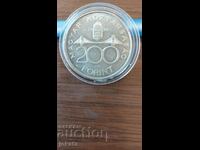 200 форинта сребро юбилейни