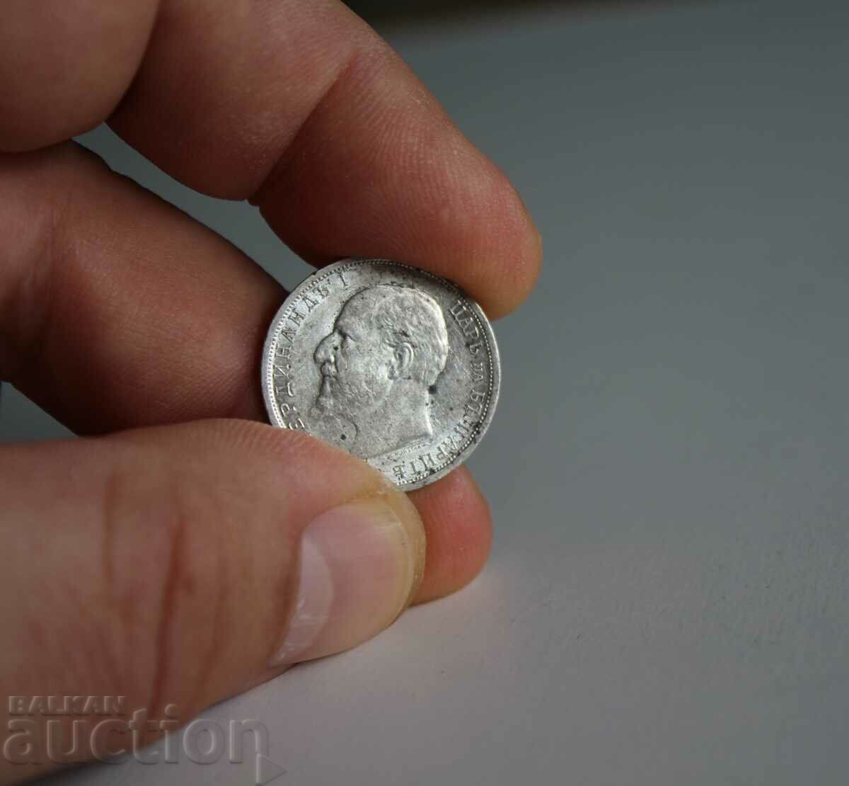 1 BGN 1913 SILVER COIN MATRIX GLOSS COMPASS COLLECTION - 6 1 BGN 1913 SILVER COIN MATRIX GLOSS COMPASS COLLECTION - 6