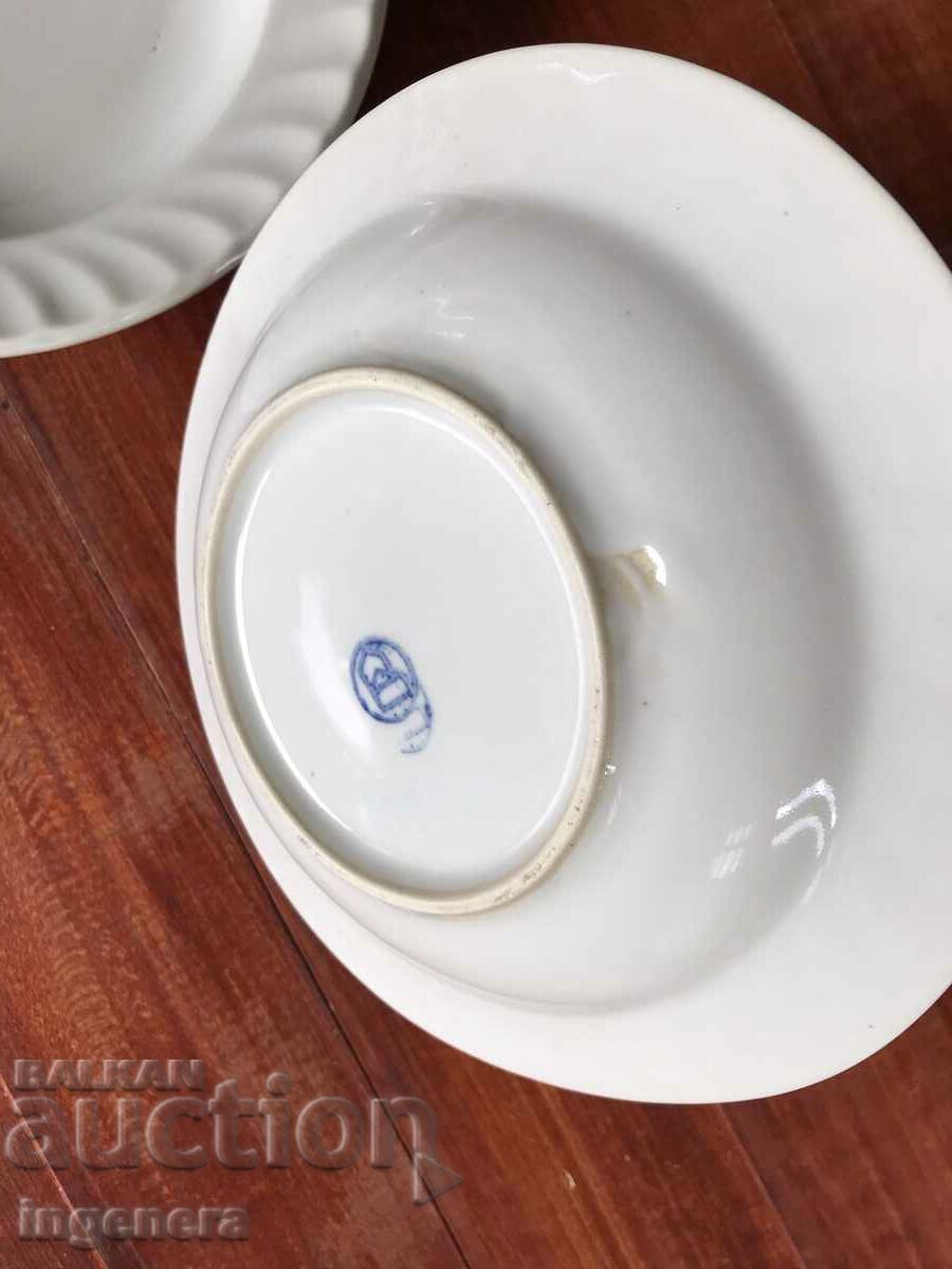 Auction PORCELAIN PLATE RELIEF BULGARIA-2 PCS Auction PORCELAIN PLATE RELIEF BULGARIA-2 PCS