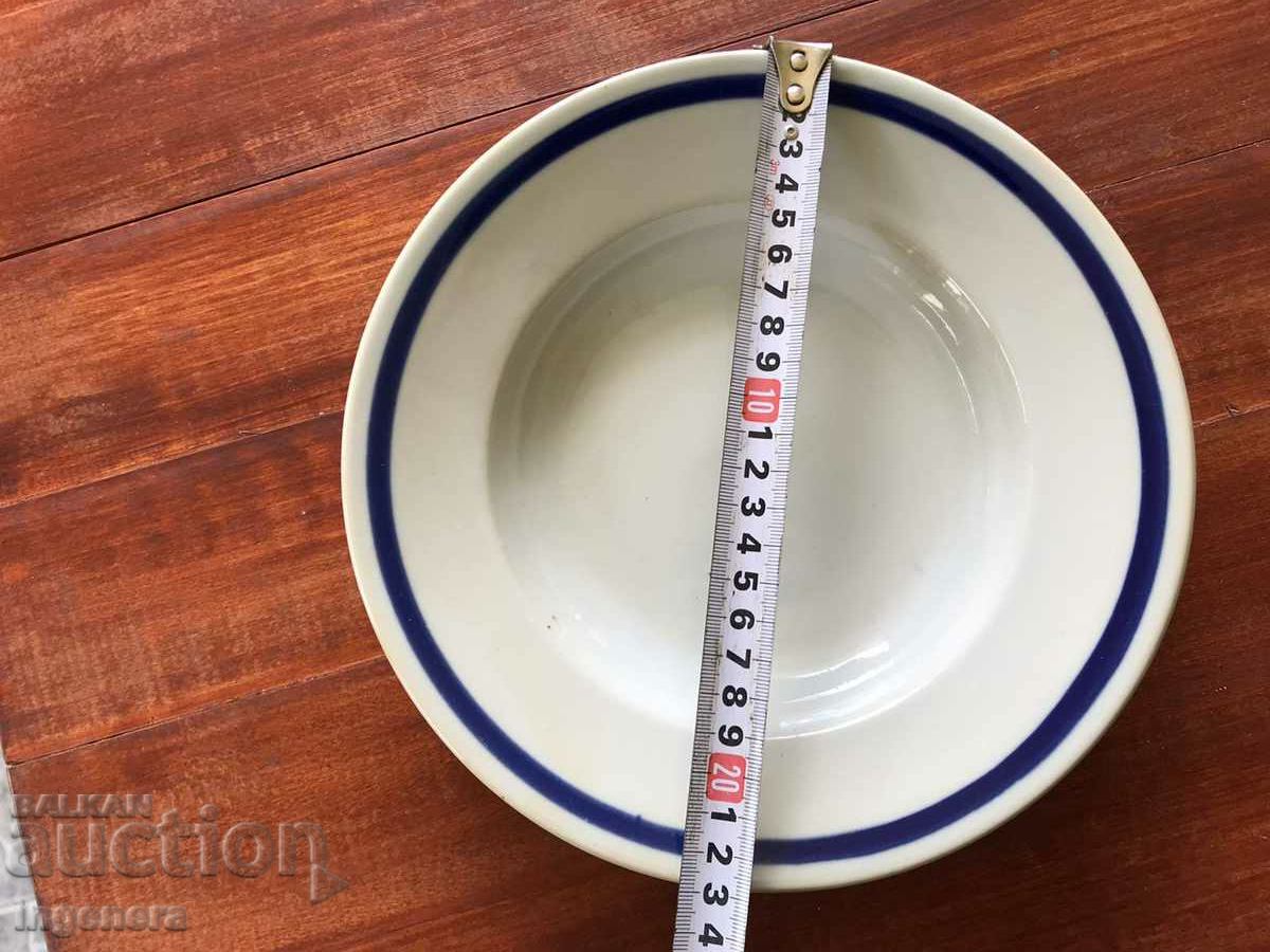 PORCELAIN PLATE BULGARIA with price 6.00 BGN | € 3.07 PORCELAIN PLATE BULGARIA with price 6.00 BGN | € 3.07