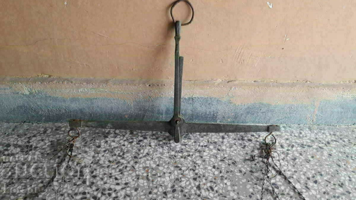 Аукцион Старинна, автентична везна, теглилка, кантар, паланза Аукцион Старинна, автентична везна, теглилка, кантар, паланза