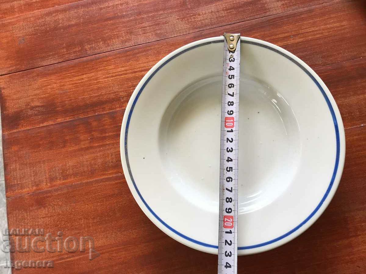 PORCELAIN PLATE BULGARIA with price 6.00 BGN | € 3.07 PORCELAIN PLATE BULGARIA with price 6.00 BGN | € 3.07