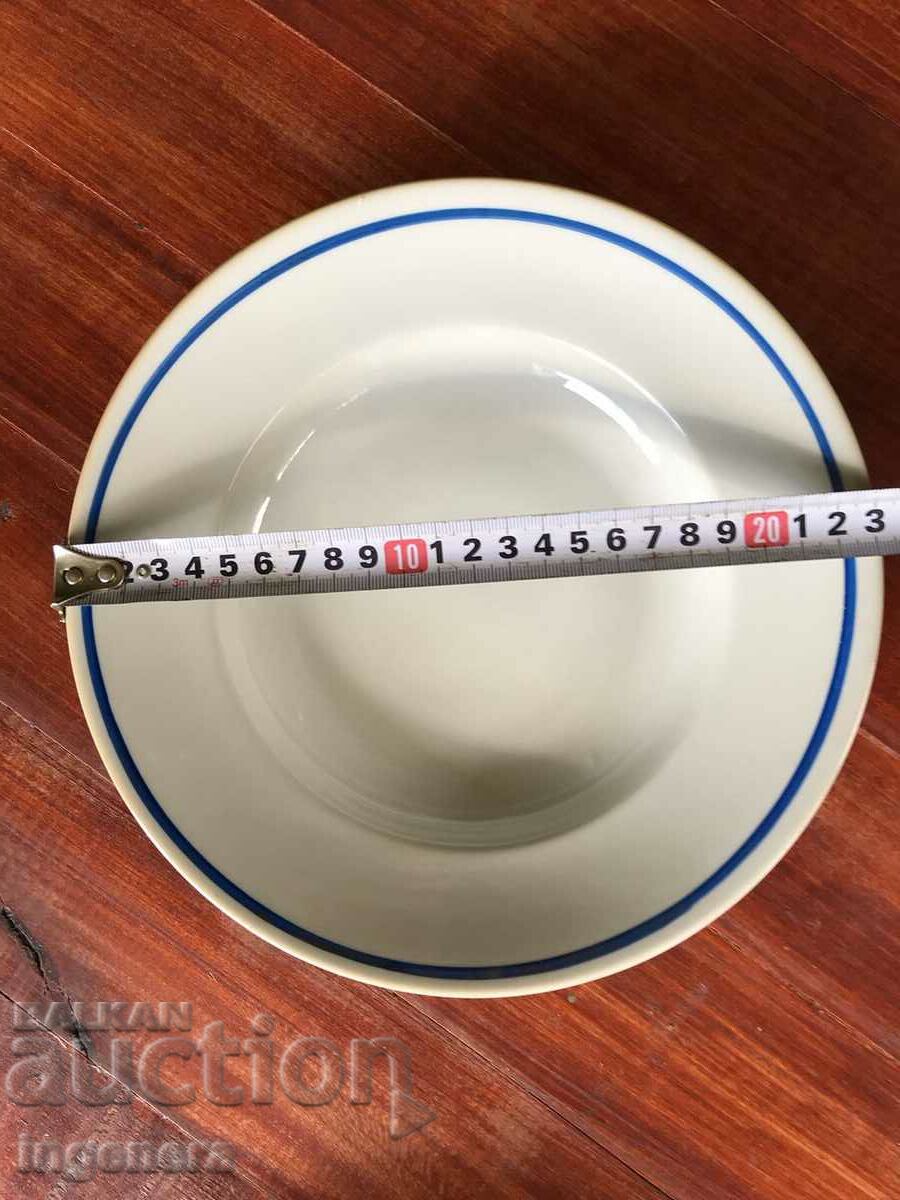 PORCELAIN PLATE BULGARIA with price 6.00 BGN | € 3.07 PORCELAIN PLATE BULGARIA with price 6.00 BGN | € 3.07