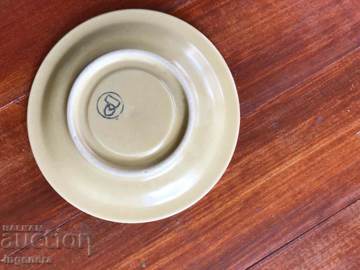 PORCELAIN PLATE BULGARIA with price 2.00 BGN | € 1.02 PORCELAIN PLATE BULGARIA with price 2.00 BGN | € 1.02