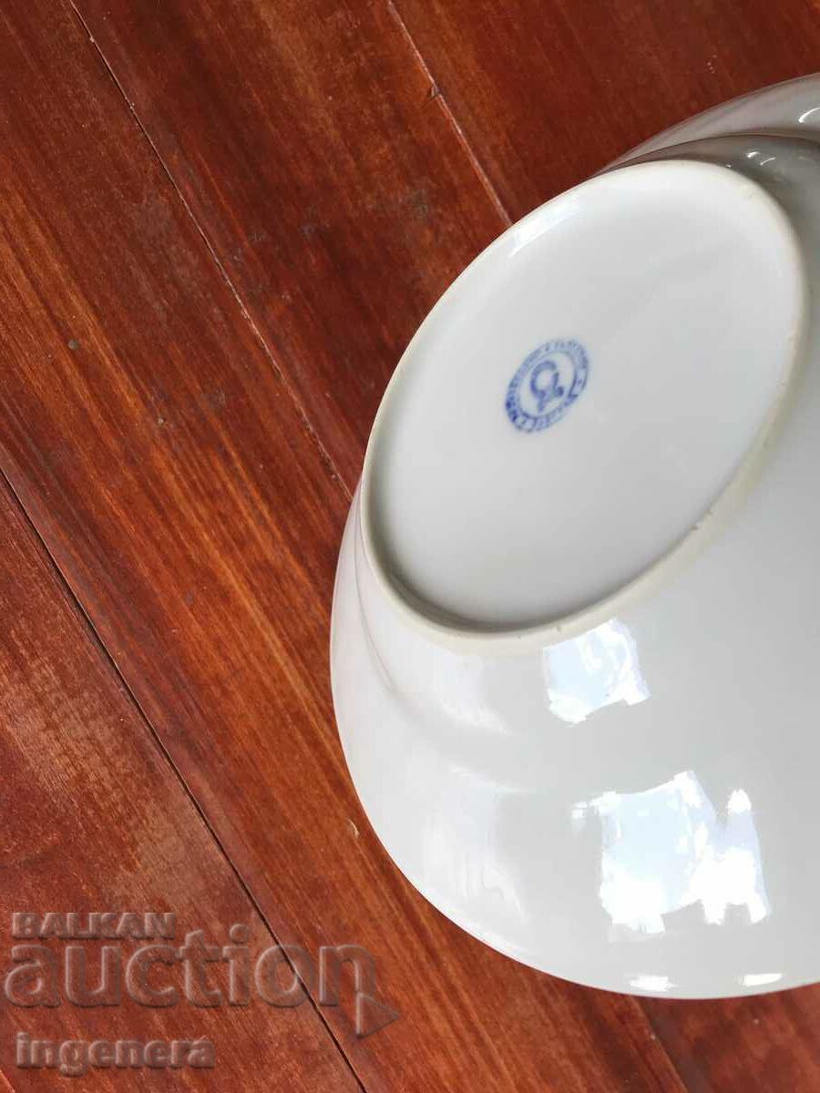 Auction PORCELAIN PLATE RELIEF BULGARIA Auction PORCELAIN PLATE RELIEF BULGARIA