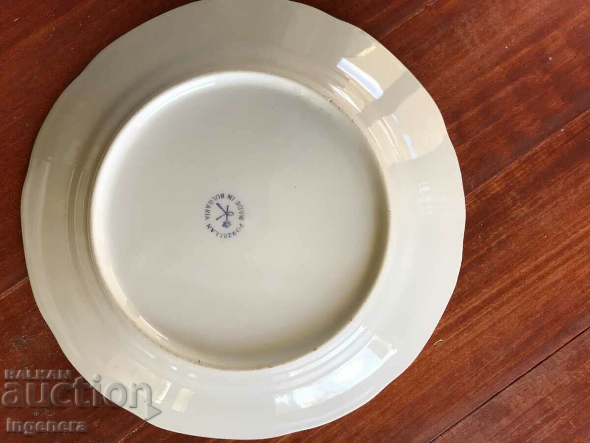 Auction PORCELAIN PLATE BULGARIA Auction PORCELAIN PLATE BULGARIA