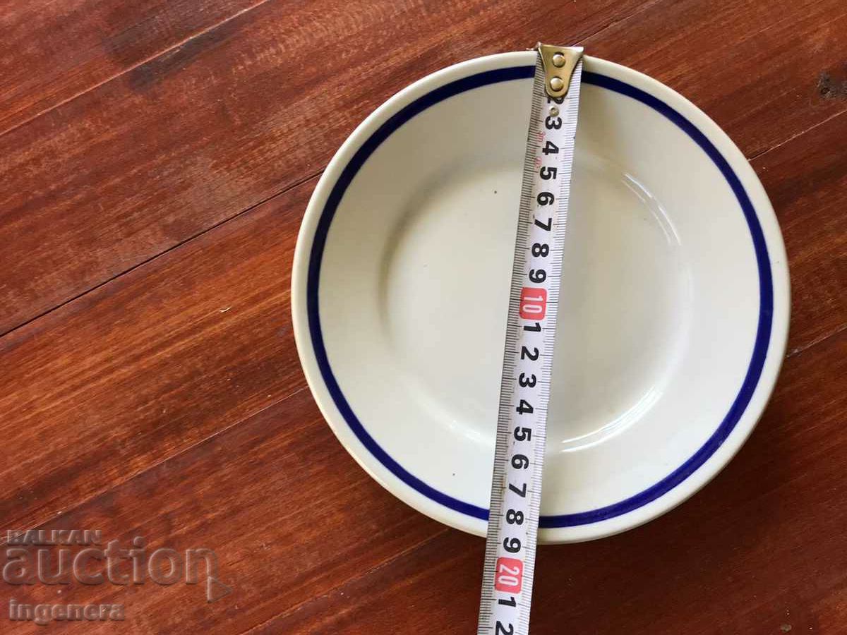 PORCELAIN PLATE BULGARIA with price 5.00 BGN | € 2.56 PORCELAIN PLATE BULGARIA with price 5.00 BGN | € 2.56
