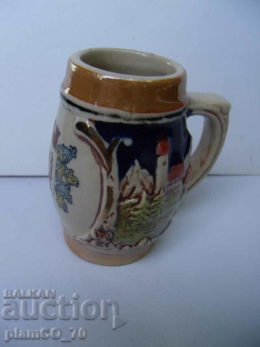 No.*6918 old PASSAU small porcelain mug