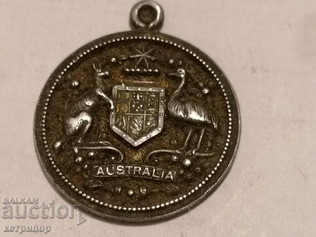 Pendant Australia Old may be silver