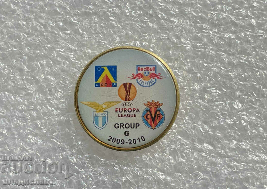 Levski Salzburg Lazio Villarreal UEFA Group G 2009