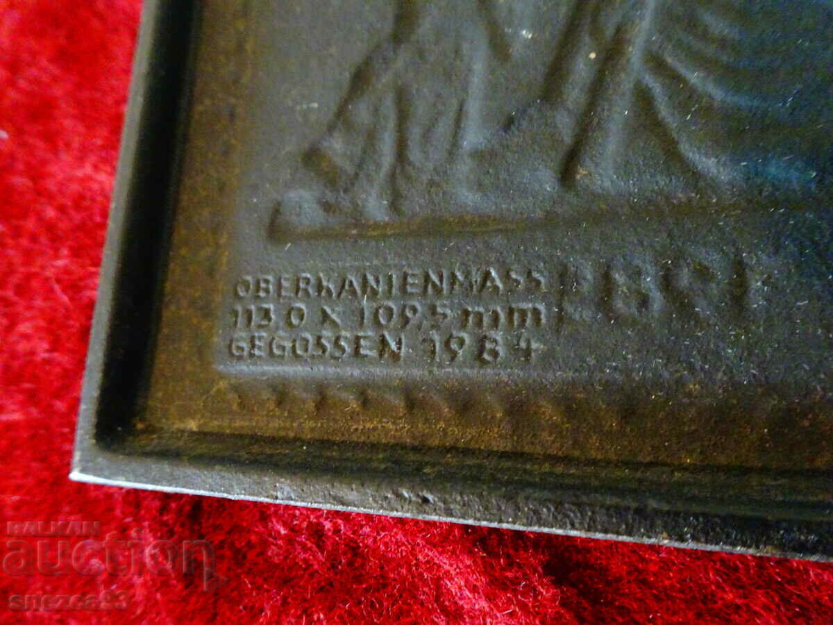 Delivery of Buderus cast iron fireplace tile, hot pot stand Delivery of Buderus cast iron fireplace tile, hot pot stand