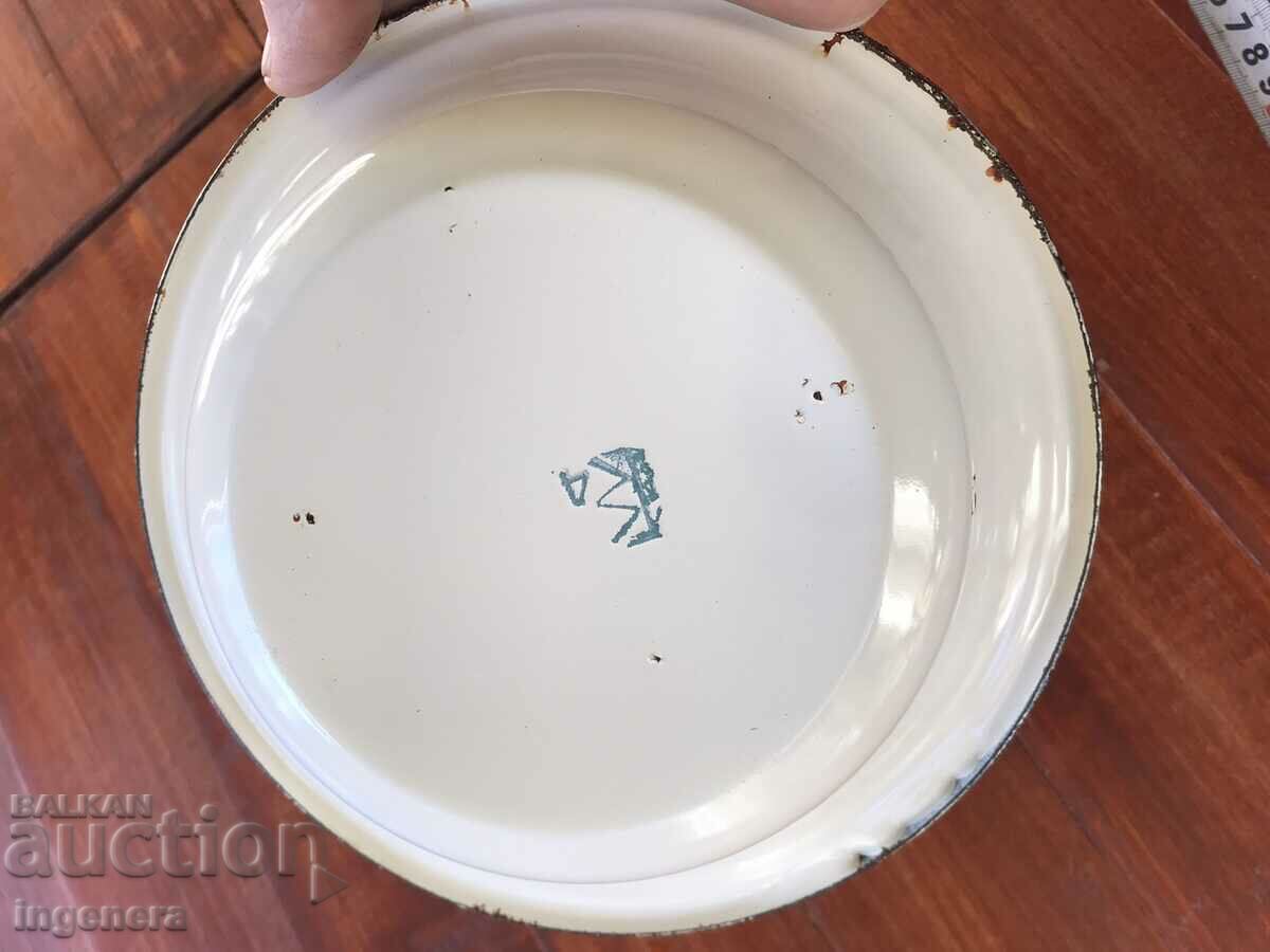 Delivery of BOWL BOWLER PANICA ENAMEL DISH FROM SOCA Delivery of BOWL BOWLER PANICA ENAMEL DISH FROM SOCA