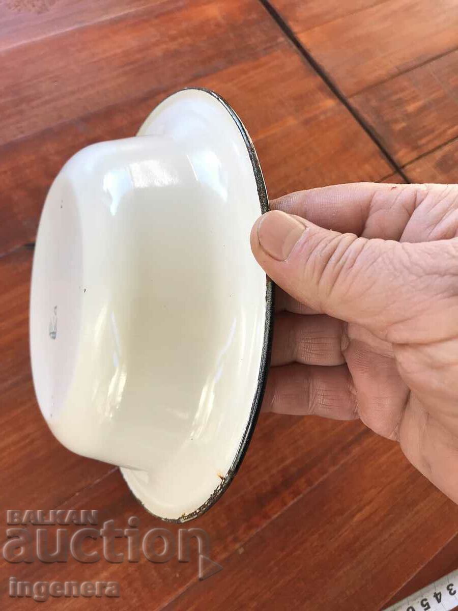 BOWL BOWLER PANICA ENAMEL DISH FROM SOCA - 5 BOWL BOWLER PANICA ENAMEL DISH FROM SOCA - 5