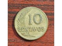 Περού - 10 centavos 1957