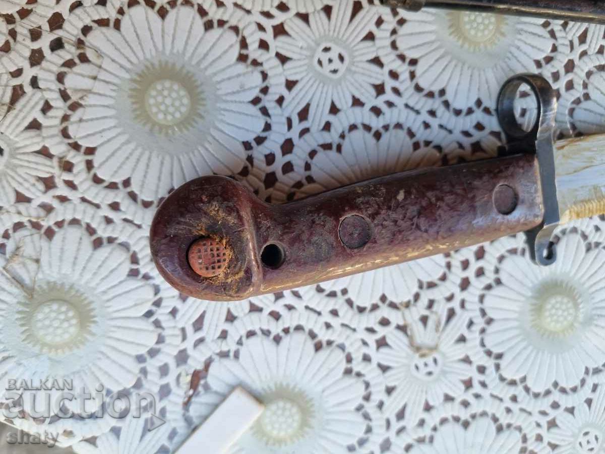 Old bayonet AK. military knife - 5