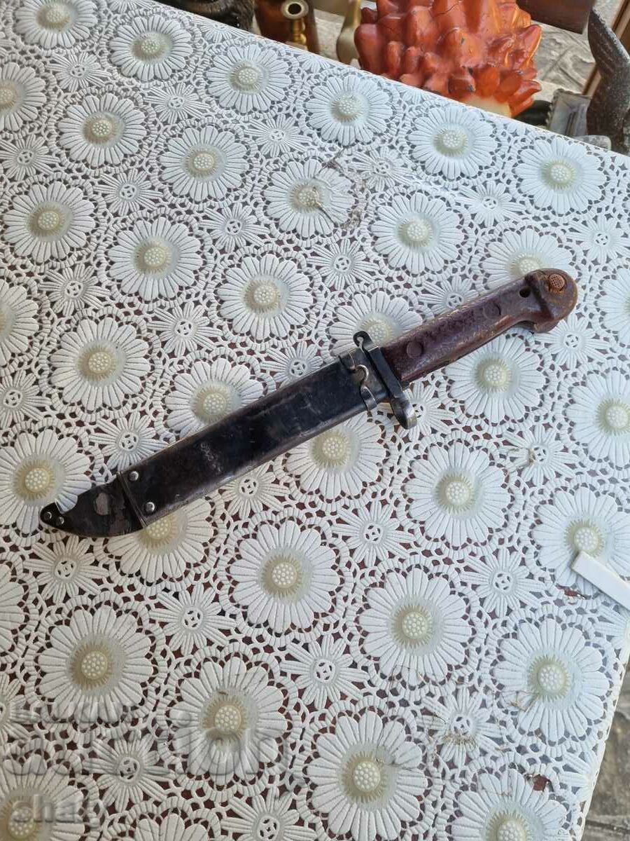 Old bayonet AK. military knife