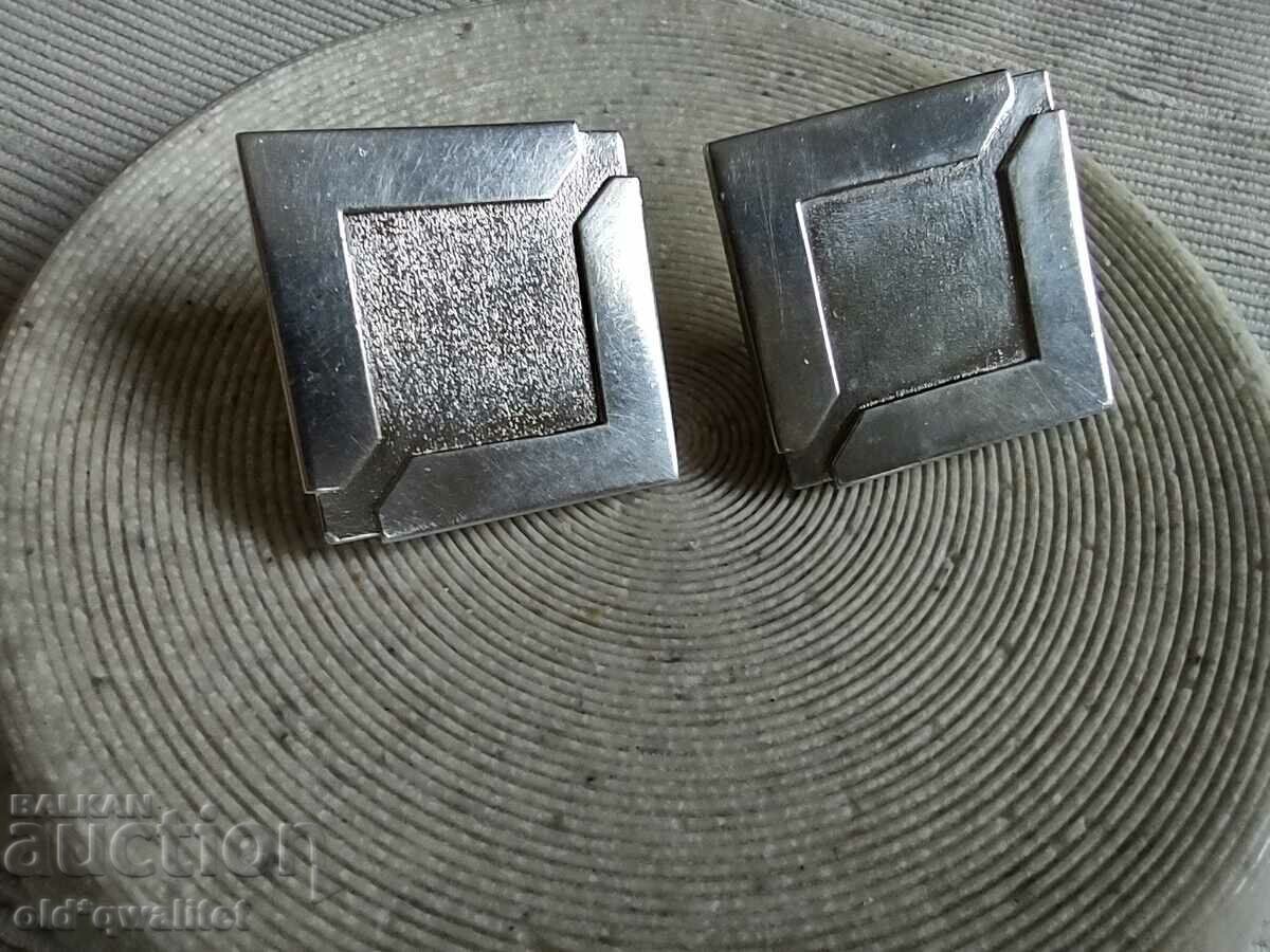 Earrings, Silver 925, Designer approx. 3/3 cm, diamond-shaped with price 227.00 BGN | € 116.06 Earrings, Silver 925, Designer approx. 3/3 cm, diamond-shaped with price 227.00 BGN | € 116.06