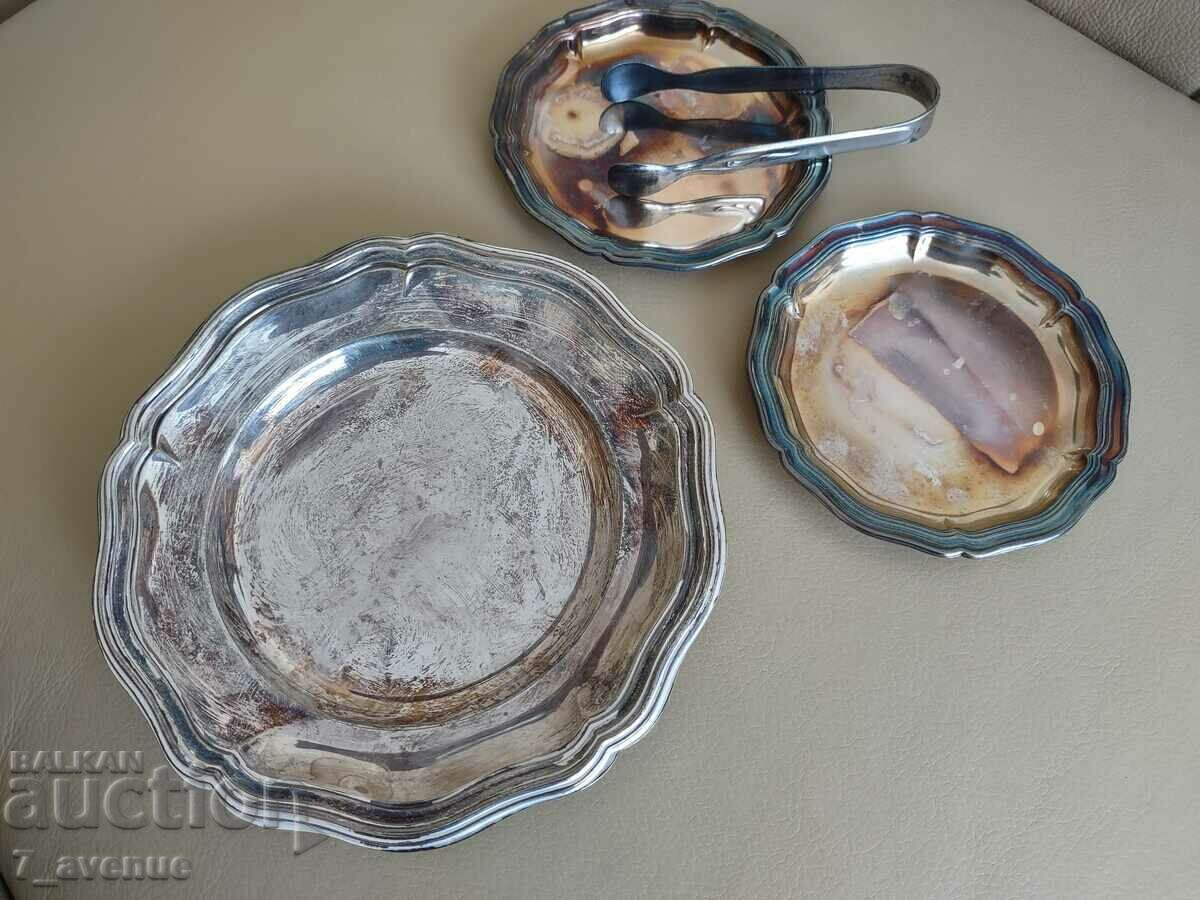 Jam or nut dishes silver plated DjKv with price 38.00 BGN | € 19.43 Jam or nut dishes silver plated DjKv with price 38.00 BGN | € 19.43