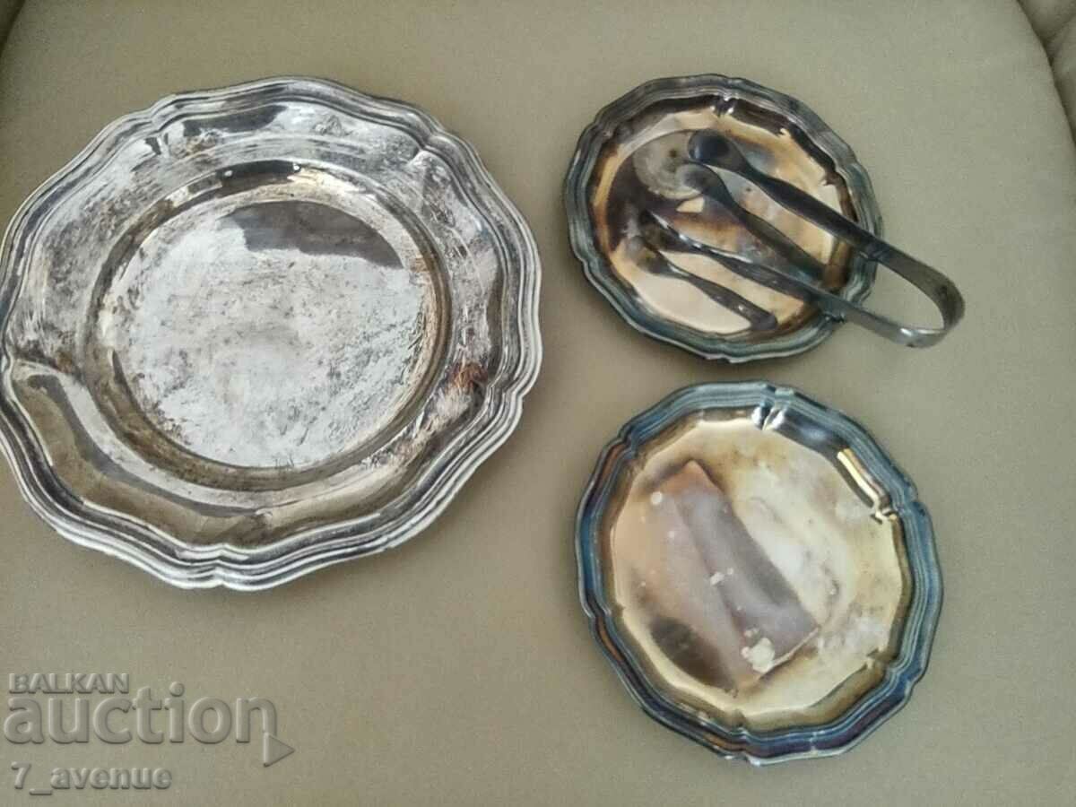 Auction Jam or nut dishes silver plated DjKv Auction Jam or nut dishes silver plated DjKv