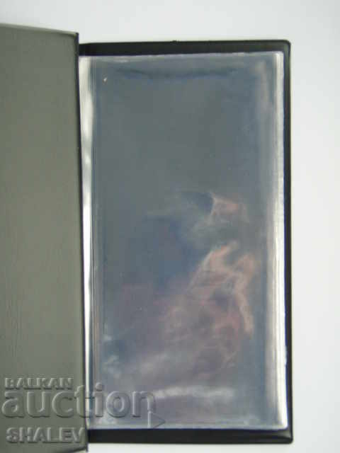 Pocket album for banknotes up to 174 x 92 mm in size - 20 sheets. - 7 Pocket album for banknotes up to 174 x 92 mm in size - 20 sheets. - 7