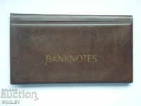 Джобен албум за банкноти с размер до 174 х 92 мм - 20 листа.