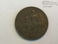 Franța 5 centimes 1907 (SF)