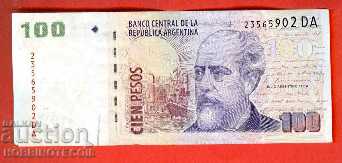 ARGENTINA ARGENTINA Έκδοση 100 Peso - τεύχος 199* σειρά DA