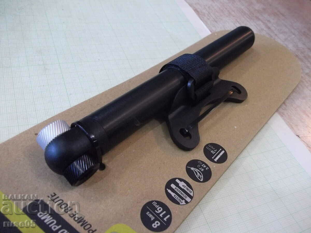 Помпа ръчна за шосейно колоездене черна нова - 7 Помпа ръчна за шосейно колоездене черна нова - 7