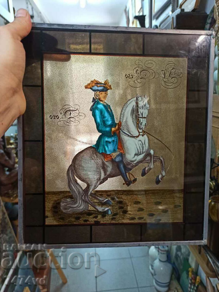 Auction RARE OLD STAINED GLASS, NAPOLEON, DR Auction RARE OLD STAINED GLASS, NAPOLEON, DR