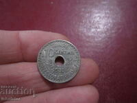 1931 Tunisia 10 centimes