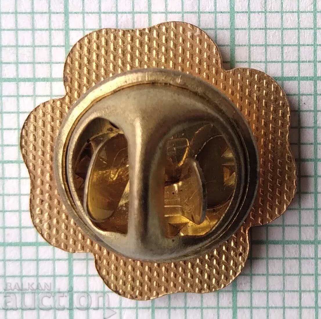 Auction 12625 Badge - Clover - clip Auction 12625 Badge - Clover - clip