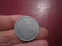 Polynesia 2 francs 1977 Aluminium