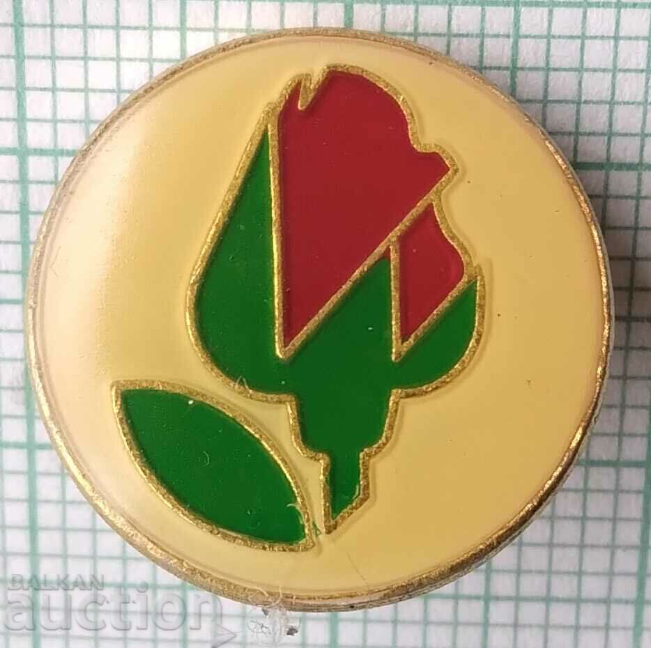 12639 Badge - BSP Bulgarian Socialist Party