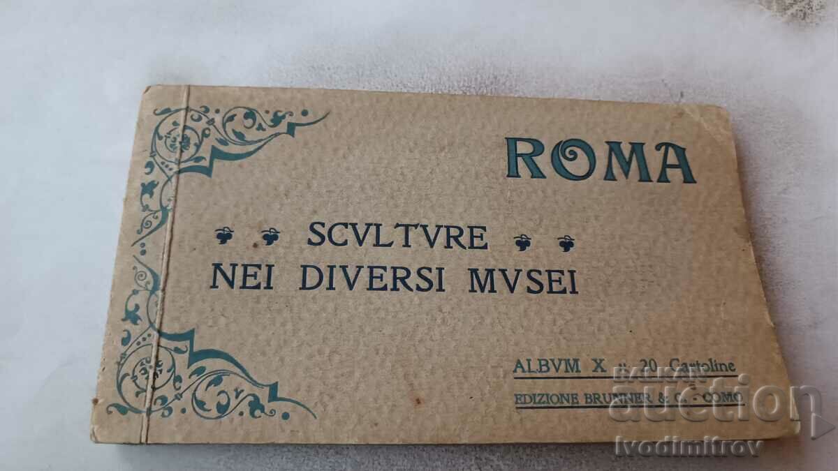 Καρτ ποστάλ Roma Sculpture Nei Diverci Musei