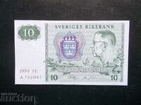 SWEDEN, 10 kroner, 1990, UNC