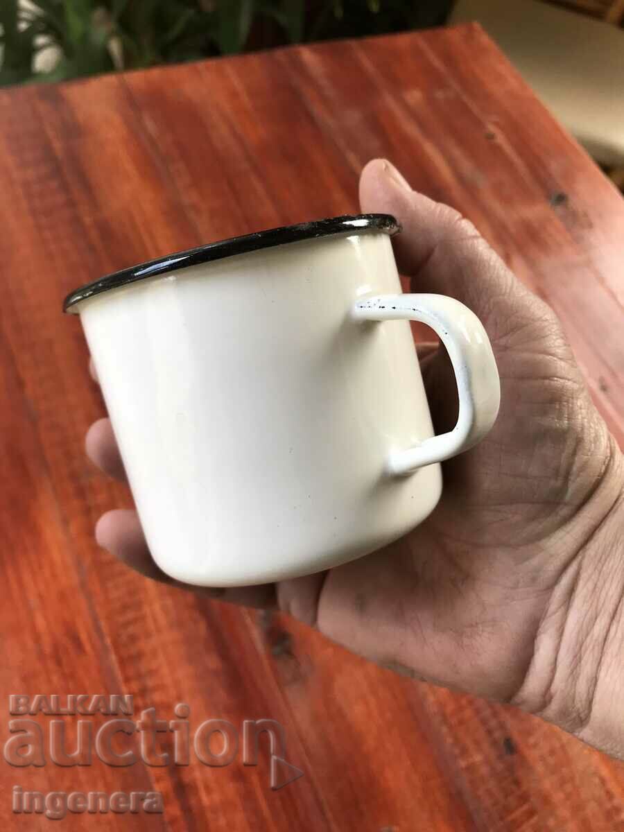 ENAMELLED METAL JUG-USSR, CAPACITY-350 ML - 6 ENAMELLED METAL JUG-USSR, CAPACITY-350 ML - 6