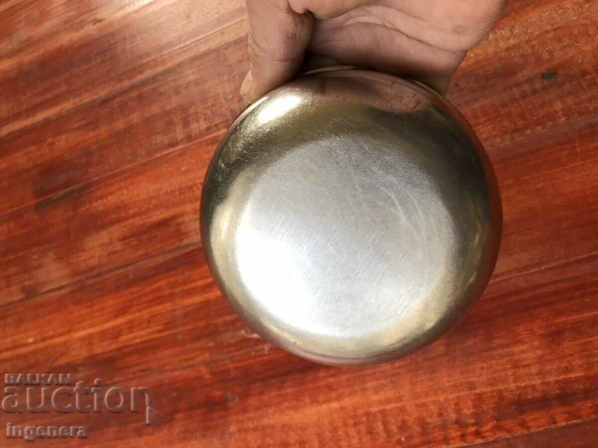 BOWL STAINLESS STEEL DEEP PAN FOR SOUP OR BEANS with price 3.00 BGN | € 1.53 BOWL STAINLESS STEEL DEEP PAN FOR SOUP OR BEANS with price 3.00 BGN | € 1.53