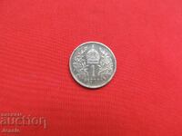1 корона 1913 сребро Австро - Унгария