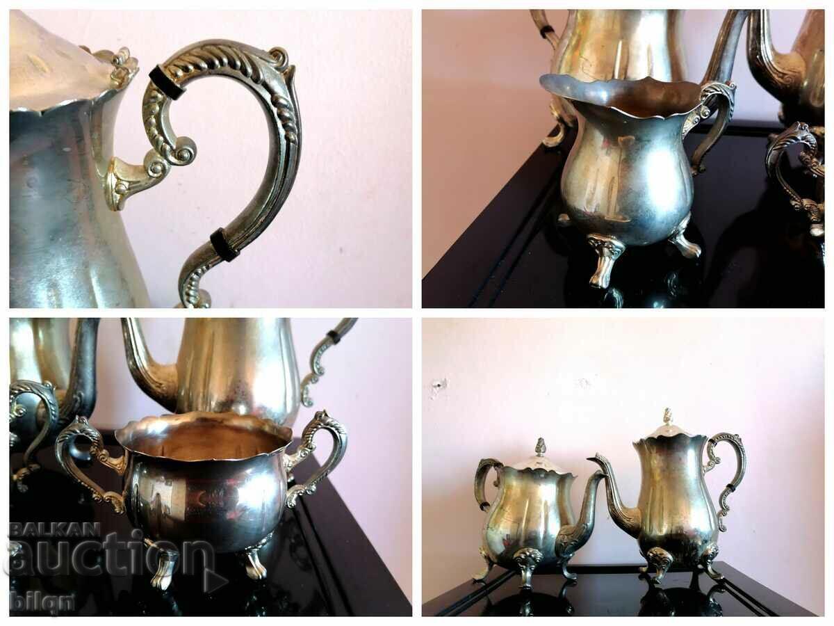 Great Old Silver Plated Service - 5 Great Old Silver Plated Service - 5