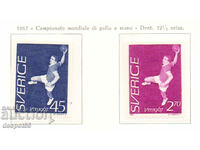 1967. Suedia. Campionatul Mondial de handbal.