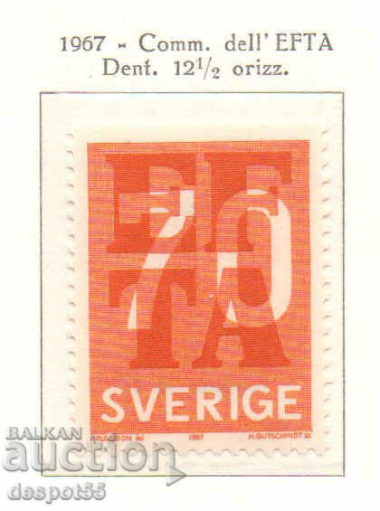 1967. Sweden. EFTA.