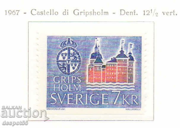 1967. Швеция.  Замъкът Грипсхолм.
