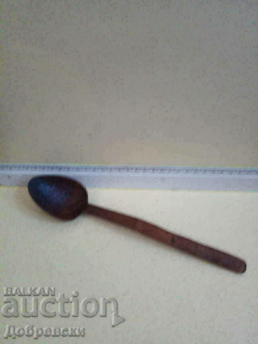 Δημοπρασία Παλιά ξύλινη κουτάλα, κουτάλα. Δημοπρασία Παλιά ξύλινη κουτάλα, κουτάλα.